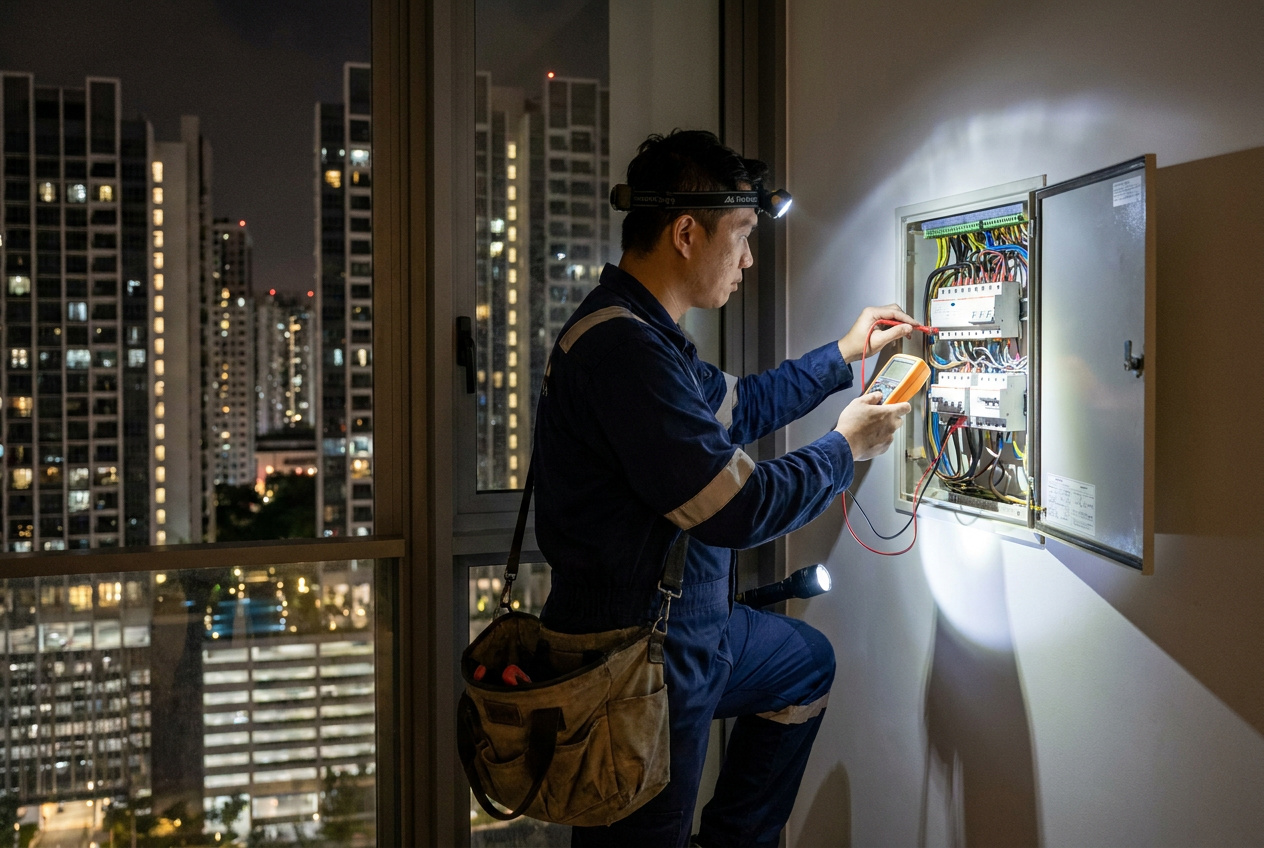 24-Hour Electrician in Singapore: What to Expect