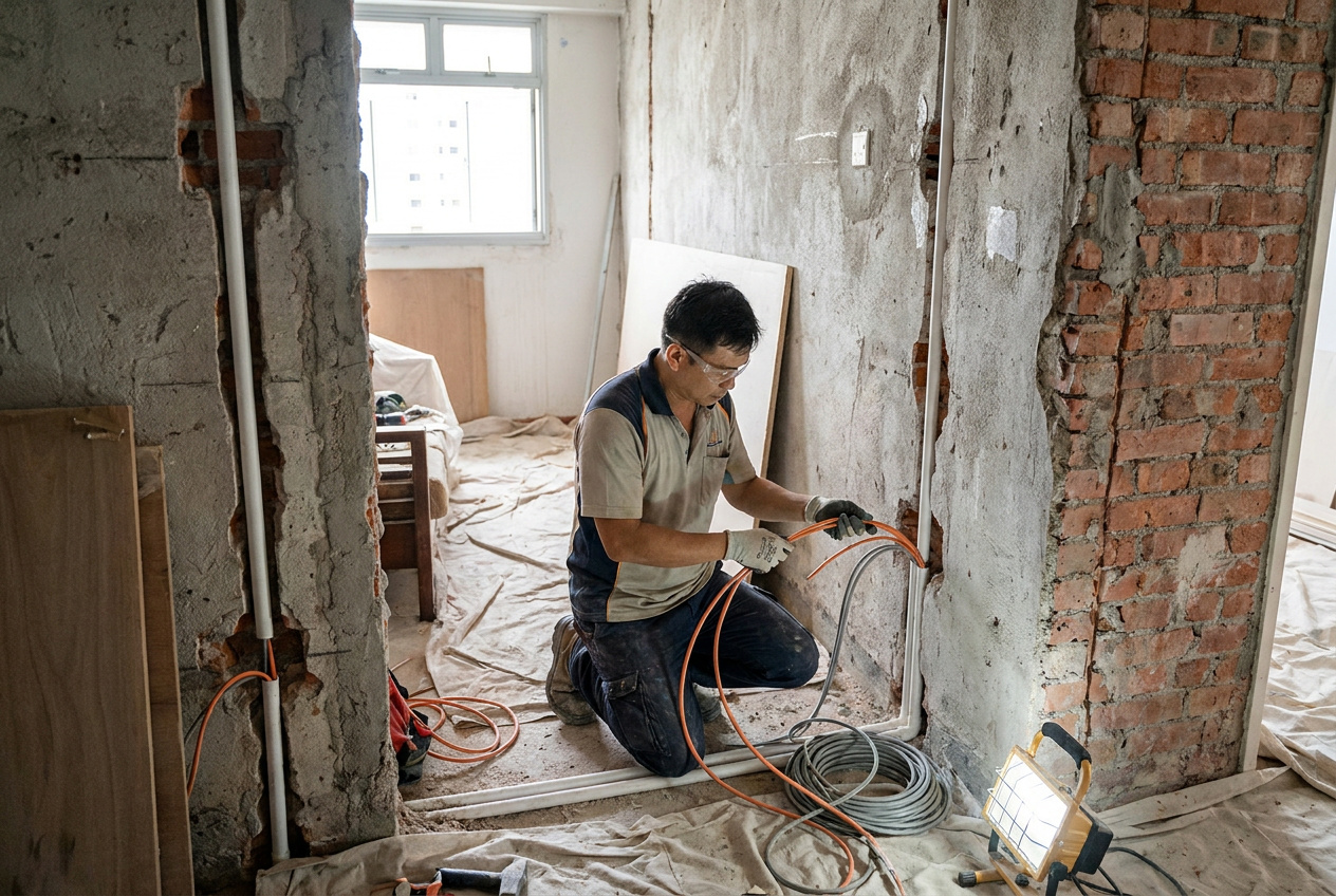 Electrician Services for Singapore Renovations: What to Plan For