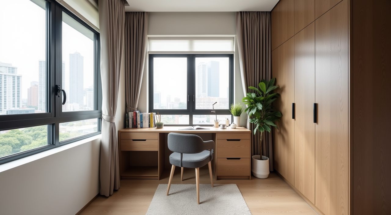 HDB Flat Study Room Design Ideas