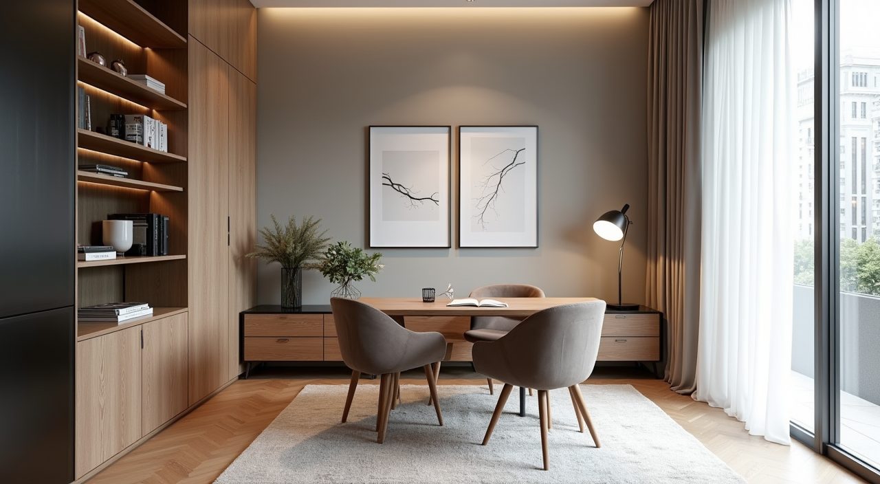 Modern Luxury Study Room Design Ideas for Singapore Homes