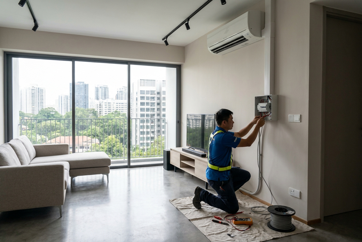 When You Need a Licensed Electrician in Singapore