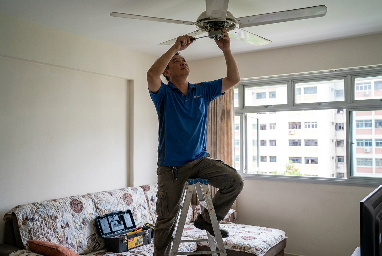 Ceiling Fan Repair Services in Singapore