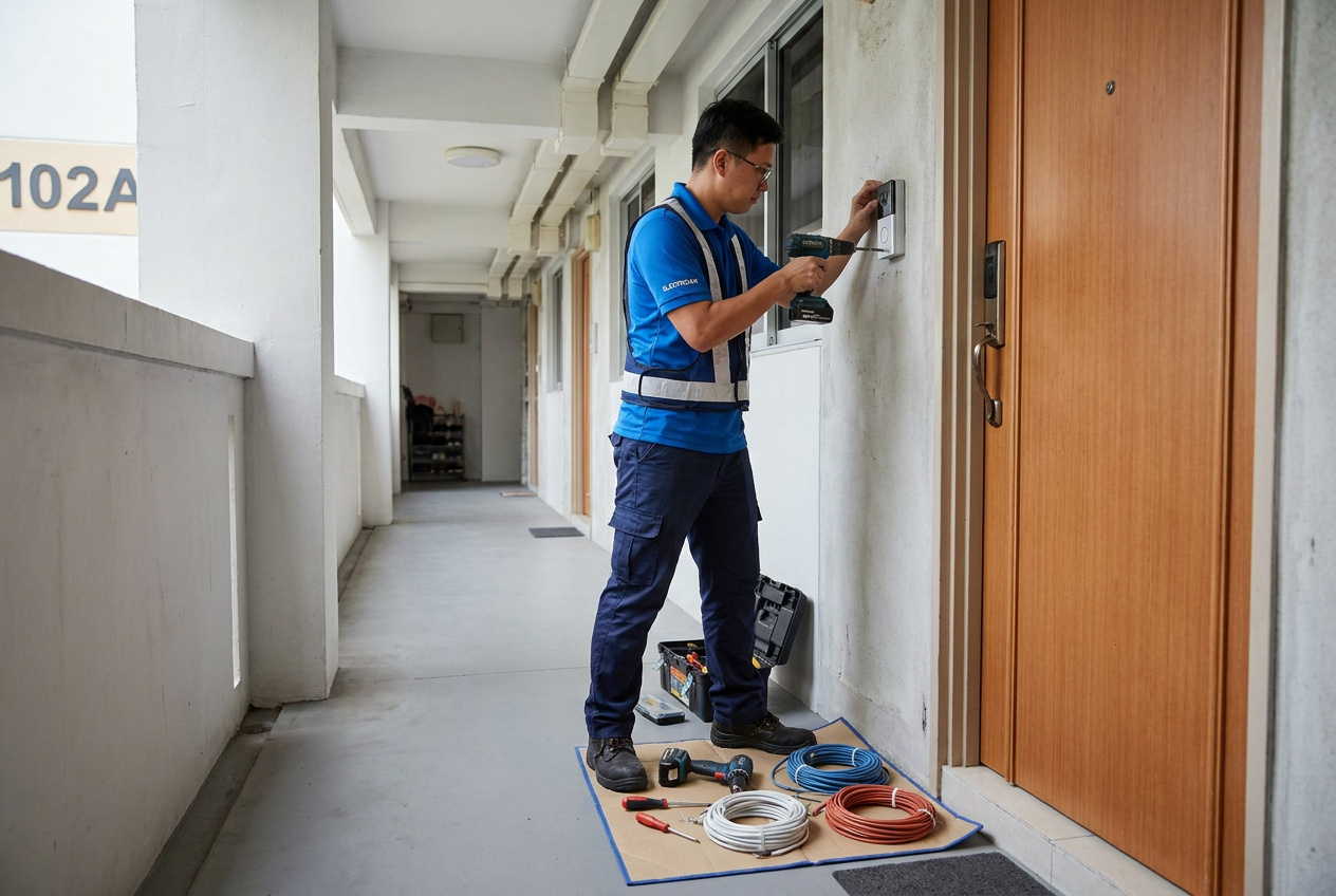 Doorbell Installation Across Singapore