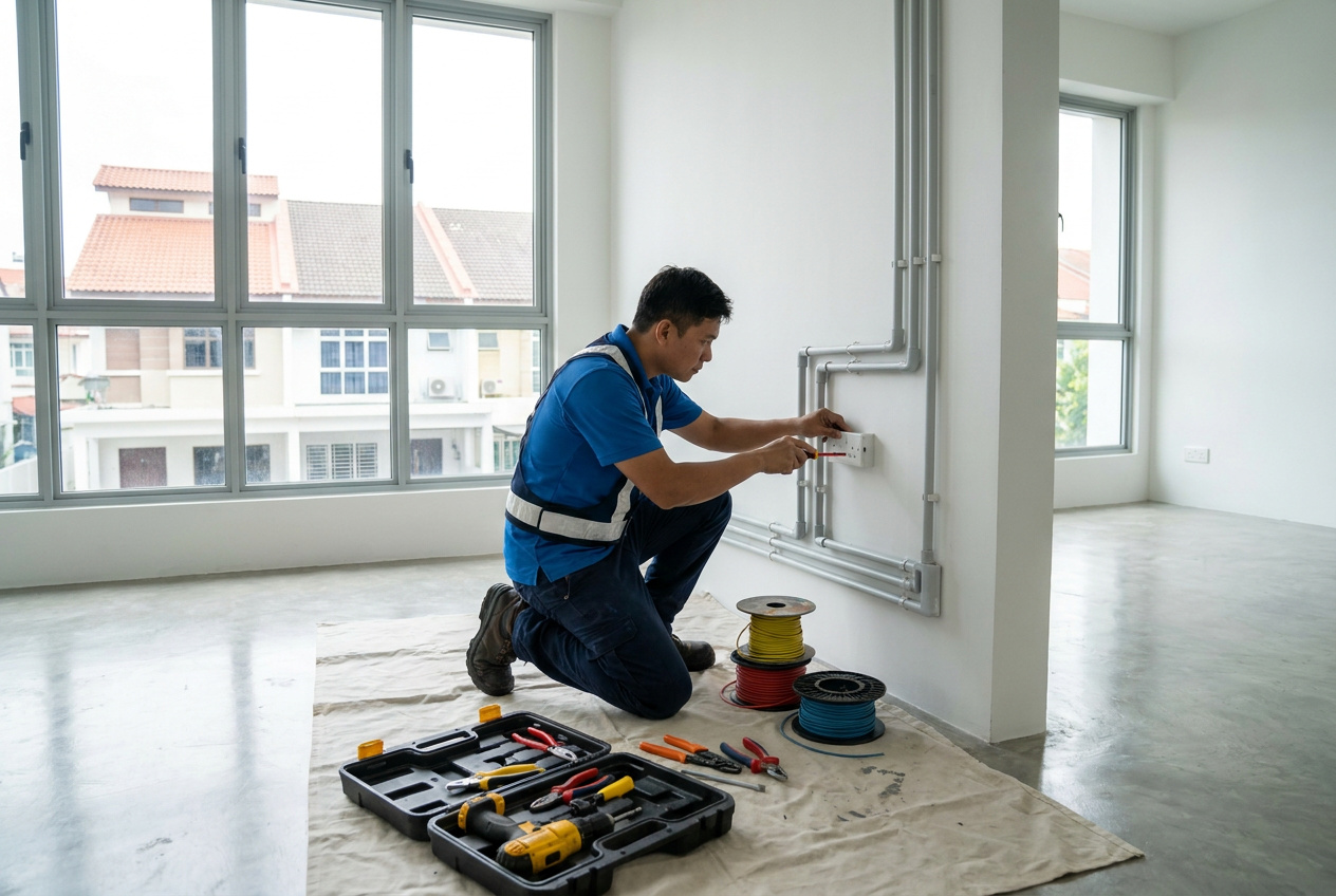 Professional Electrical Installation in Singapore
