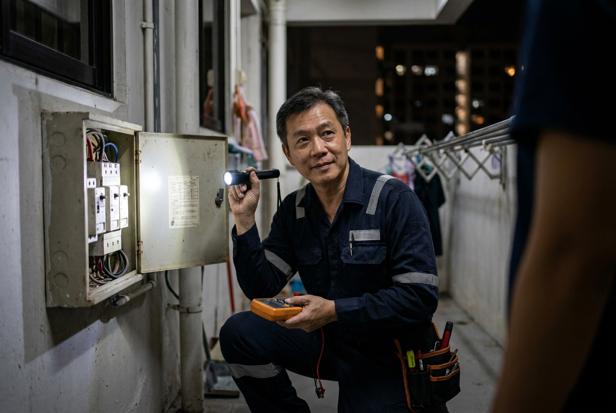24 Hour Emergency Electrician in Singapore