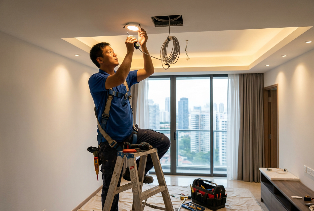 Lighting and LED Installation in Singapore