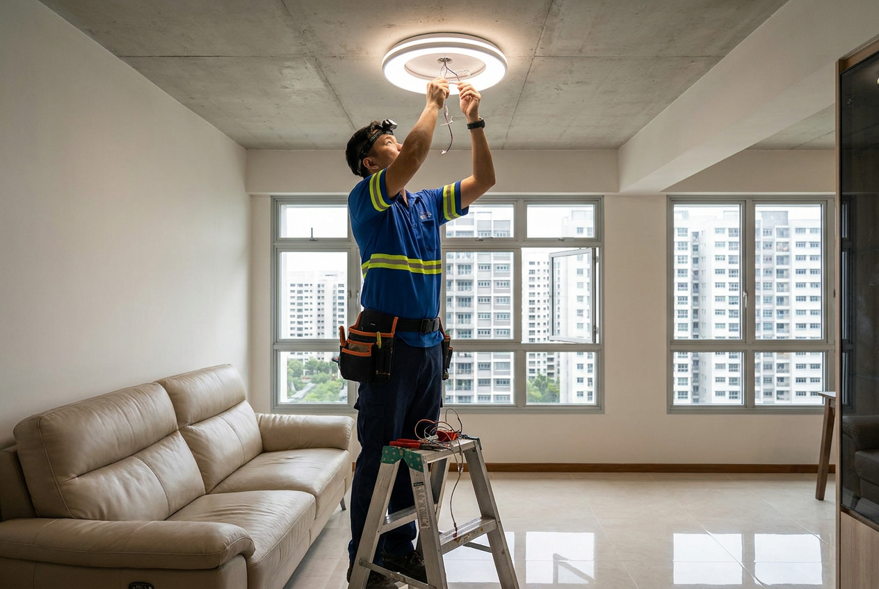Trusted electricians for every home in Singapore