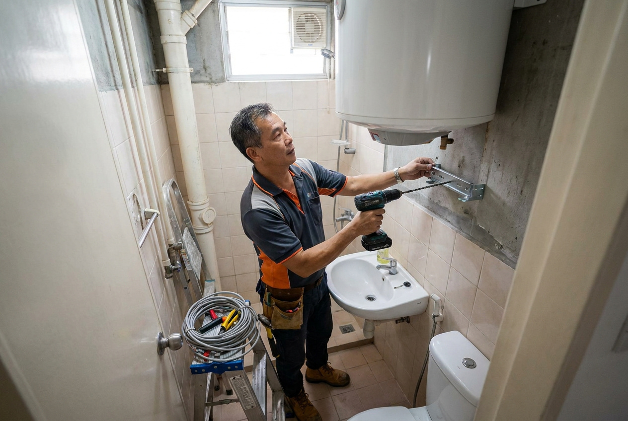 Professional Water Heater Installation in Singapore