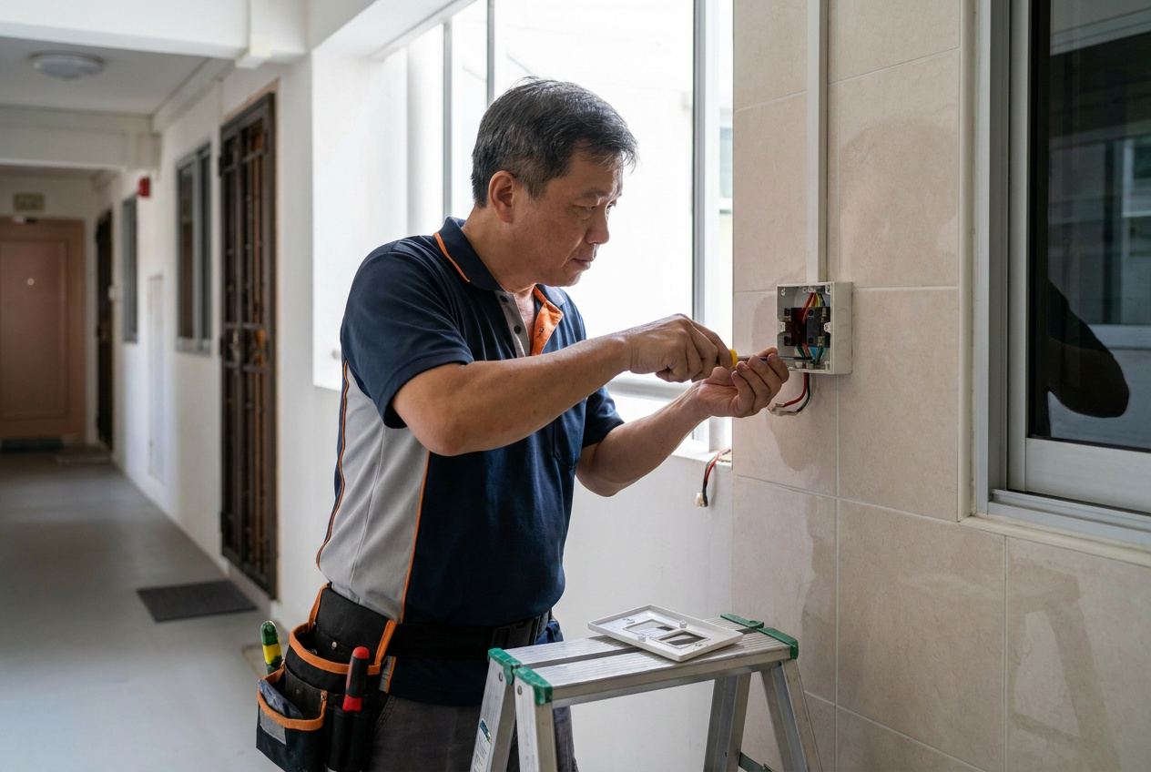 Water Heater Switch and Isolator Replacement in Singapore